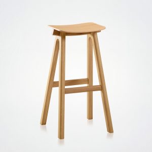 Chevron stool H80