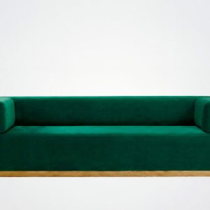 Workspace sofa without headrest