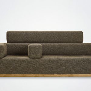 Workspace sofa with headrest