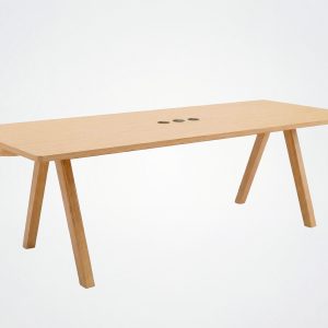 Chevron meeting table