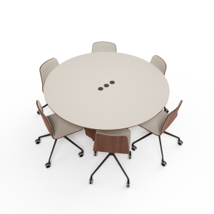 Volute meeting table