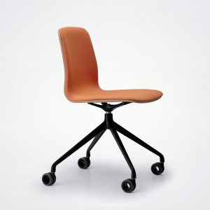 Eliott 4-branch chair on castors