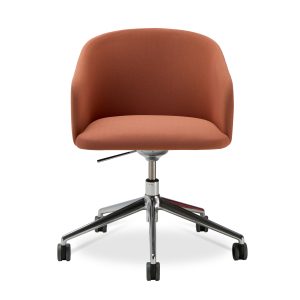 Oscar 5-branch chair with castors